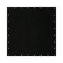 Black, Class 2, Type II Insulating Blanket. 22" x 22" with 28 eyelets